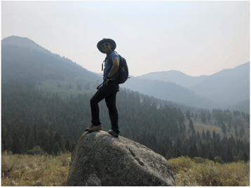 Matthew Hiking
